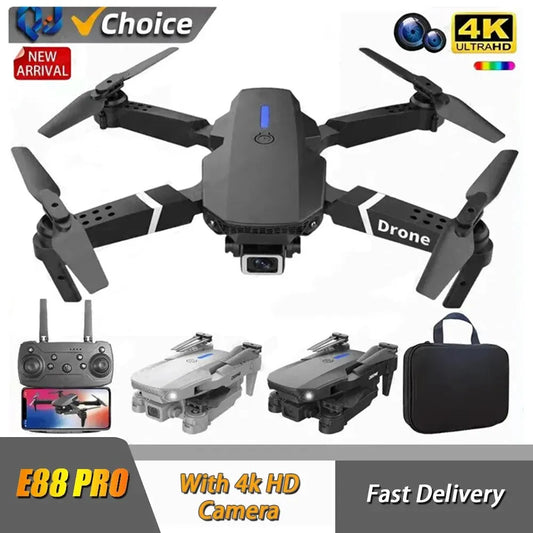 E88Pro RC Drone 4K