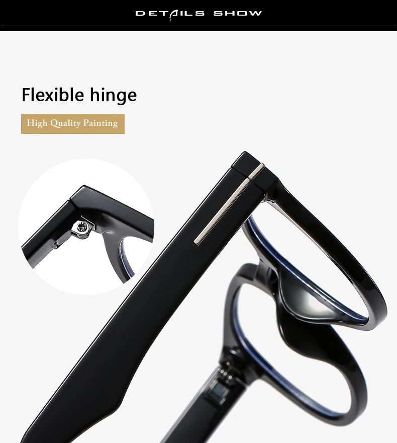 Flat Mirror Comfortable Glasses