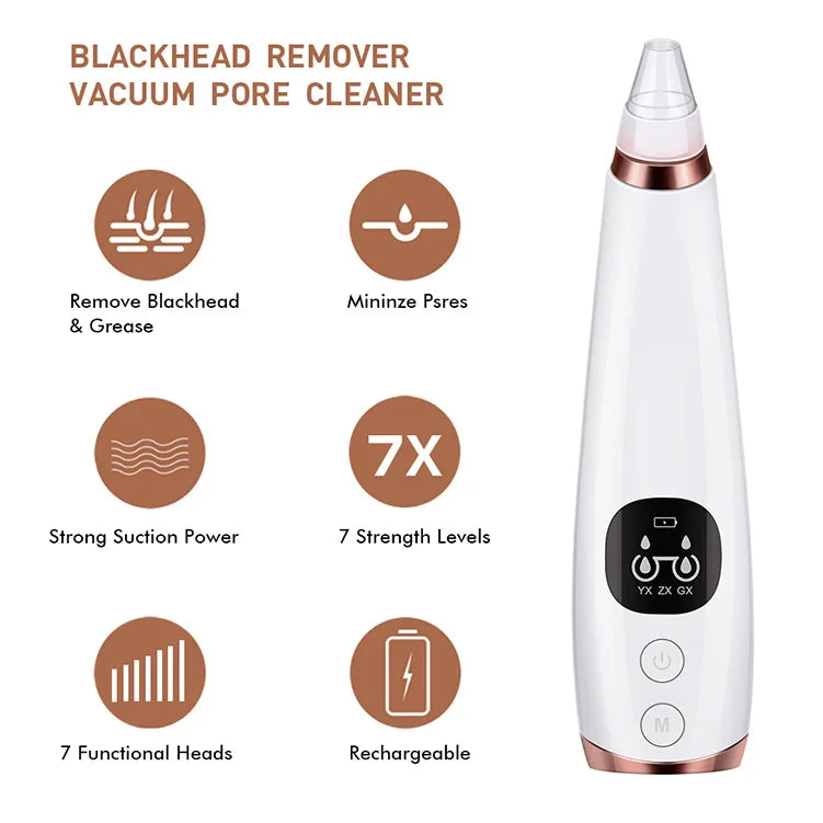 Electric Blackhead Remover Vacuum Acne Cleaner