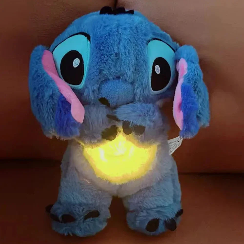 Kawaii Stitch Plush Doll Baby with Sound Soothing Musical