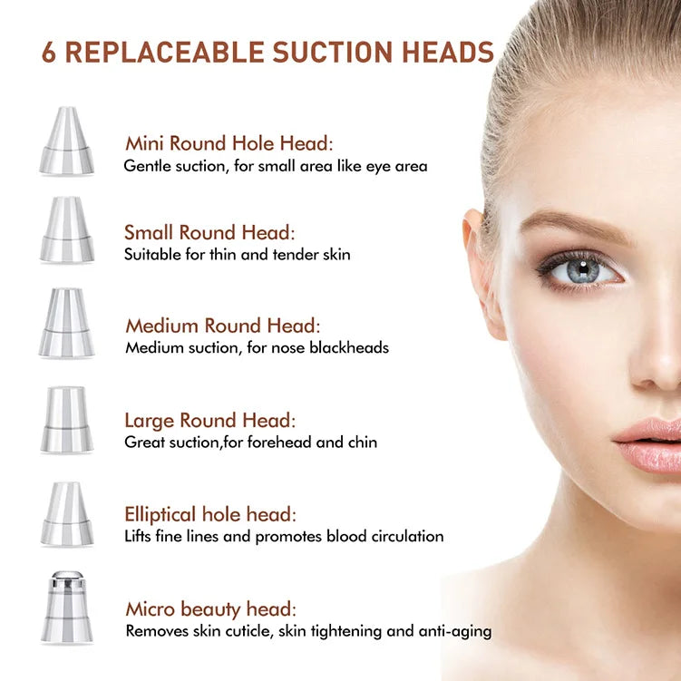 Electric Blackhead Remover Vacuum Acne Cleaner