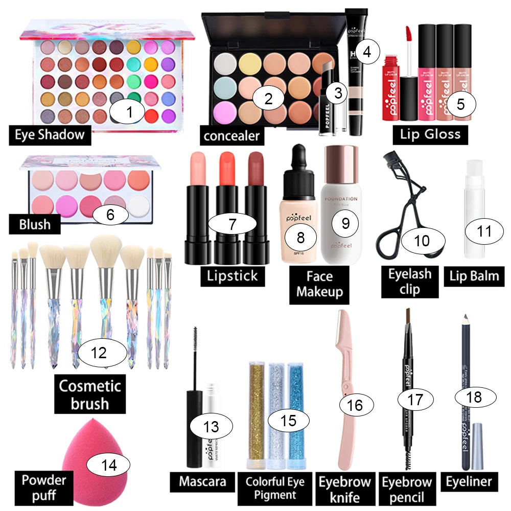 POPFEEL All In One Makeup Kit